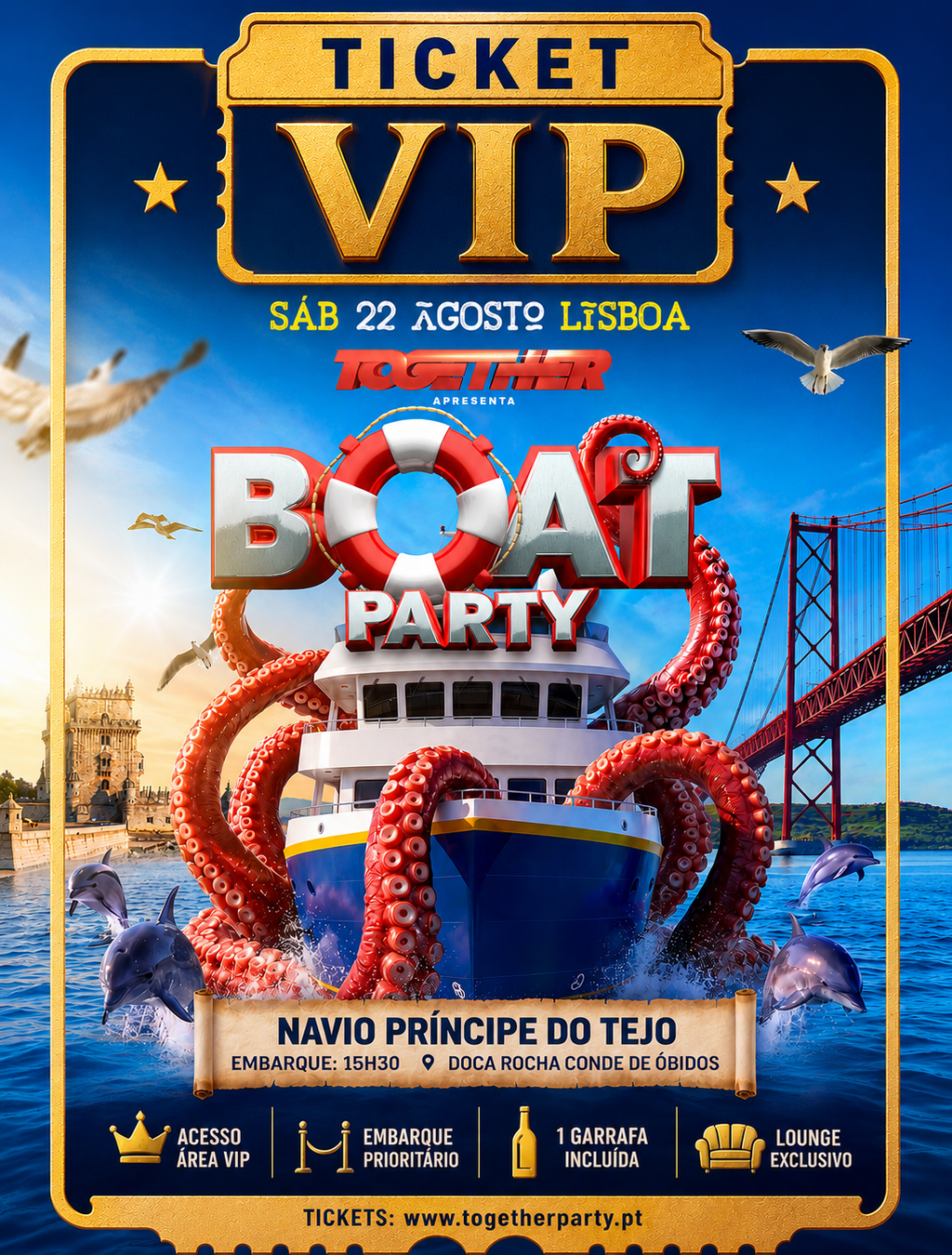 TOGETHER BOAT LOUNGE VIP